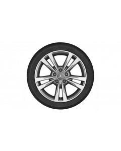 5-twin-spoke wheel, 48.3 cm (19-inch), high-sheen, S-Class, 245/45 R19/, gray Himalaya, A22240113027X21 buy in USA