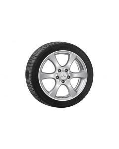 6-spoke wheel, 43.2 cm (17 inch), A-Class, 215/45 R17/, titanium silver, B66474408 buy in USA