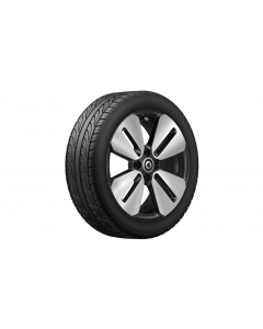 4-spoke alloy wheel, 40.6 cm (16-inch), high-sheen, smart, 185/50 R16/, black, A4534016401 buy in USA