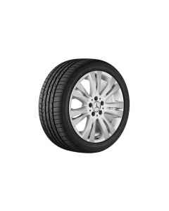 7-twin-spoke wheel, 45.7 cm (18-inch), S-Class/ CL, 275/45 R18/, titanium silver, B66474527 buy in USA