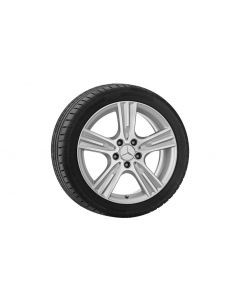 5-spoke wheel, Redali, 43.2 cm (17-inch), high-sheen, C-Class, 225/45 R17/, titanium silver, A20440160027X07 buy in USA