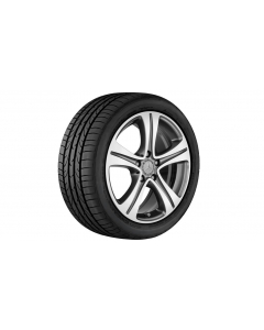 5-spoke wheel, 43.2 cm (17 inch), high-sheen, E-Class, 225/55 R17/, tremolit-metallic, A21340112007X44 buy in USA