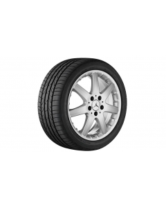 7-spoke wheel, 43.2 cm (17 inch), A-Class, 215/45 R17/, titanium silver, B66474406 buy in USA