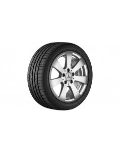 7-spoke wheel, 40.6 cm (16 inch), C-Class, 205/55 R16/, titanium silver, A20440111029765 buy in USA