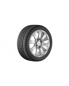 9-spoke wheel, 40.6 cm (16 inch), SLK-SLC/ E-Class, 205/60 R16/, titanium silver, A21240100029765 buy in USA