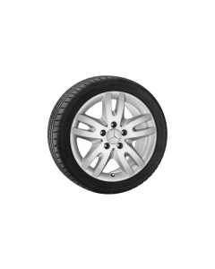 5-twin-spoke wheel, Mebsuta, 43.2 cm (17 inch), E-Class, 245/45 R17/, titanium silver, B66474359 buy in USA