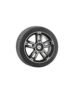 5-twin-spoke wheel, Bigawa, 50.8 cm (20-inch), high-sheen, GLK, 255/40 R20/, black, A20440163027X23 buy in USA