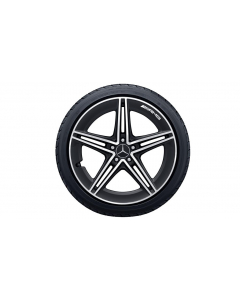 AMG 5-twin-spoke wheel, 50.8 cm (20-inch), high-sheen, E-Class, 265/35 R20/, matt black, A21340171007X36 buy in USA