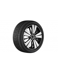 5-twin-spoke wheel, 45.7 cm (18-inch), high-sheen, CLA/ B-Class/ A-Class, 225/40 R18/, black, A24640118007X23 buy in USA