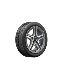 AMG 5-twin-spoke wheel, 45.7 cm (18-inch), high-sheen, CLA/ B-Class/ A-Class, 225/45 R18/, tremolit-metallic, A17740115007X44 buy in USA