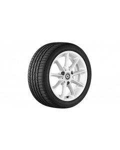 9-spoke alloy wheel, Design 14, 38.1 cm (15 inch), smart, 175/55 R15/, white, A4514010502CD5L buy in USA