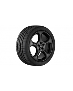 5-spoke wheel, 45.7 cm (18 inch), C-Class, 245/40 R18/, black matt, A20540107007X35 buy in USA