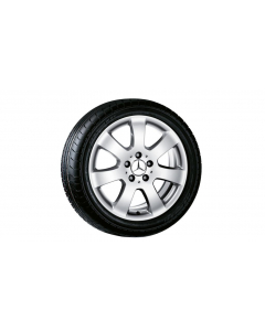 7-spoke wheel, 43.2 cm (17 inch), R-Class/ M-GLE-Class, 235/65 R17/, titanium silver, B66474247 buy in USA