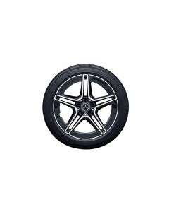 AMG 5-twin-spoke wheel, 48.3 cm (19-inch), high-sheen, CLS, 245/40 R19/, black, A25740130007X23 buy in USA