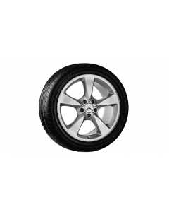 5-spoke wheel, Lalande, 45.7 cm (18 inch), SL, 255/40 R18/, titanium silver, B66474041 buy in USA