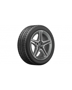 AMG 5-twin-spoke wheel, 48.3 cm (19-inch), high-sheen, S-Class, 255/45 R19/, tantalum gray, A22340113007Y51 buy in USA