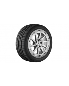 10-spoke wheel, 43.2 cm (17 inch), SL/ CLS, 255/45 R17/, titanium silver, A23140124029765 buy in USA