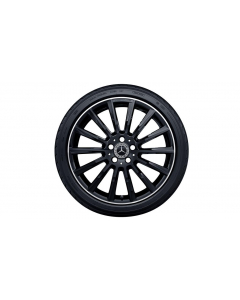 AMG multi-spoke wheel, 48.3 cm (19-inch), high-sheen rim flange, C-Class, 255/35 R19/, black, A20540114007X72 buy in USA