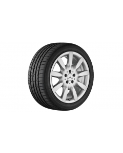 9-spoke wheel, 45.7 cm (18 inch), S-Class/ CL, 255/45 R18/, titanium silver, B66474429 buy in USA