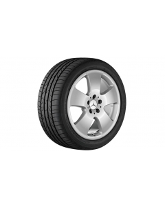 5-spoke wheel, 43.2 cm (17 inch), S-Class/ CL, 235/55 R17/, titanium silver, B66474258 buy in USA