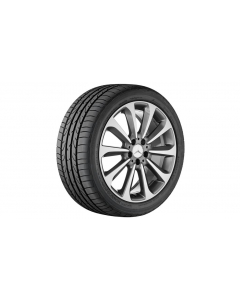 10-spoke wheel, 48.3 cm (19-inch), high-sheen, C-Class, 225/40 R19/, gray Himalaya, A20540129007X21 buy in USA