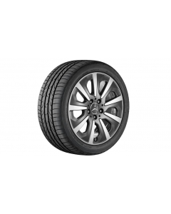 9-spoke wheel, 43.2 cm (17 inch), high-sheen, S-Class, 245/55 R17/, tremolit-metallic, A22240108027X44 buy in USA