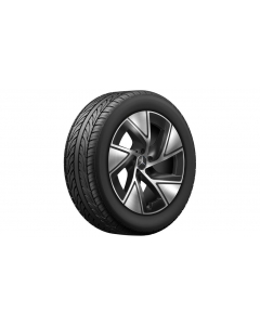 5-hole wheel, Aero, 48.3 cm (19-inch), high-sheen, GLC, 235/55 R19/, black, A25440152007X23 buy in USA