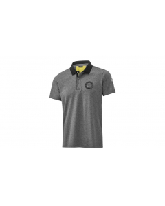 AMG mens polo shirt, gray / yellow / black, B66959354 buy in USA