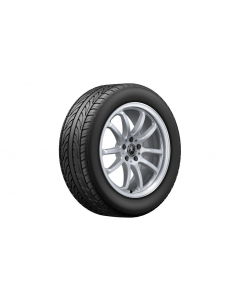 Multi-spoke wheel, 48.3 cm (19-inch), EQS, 235/55 R19/, vanadium silver, A29740122007X45 buy in USA