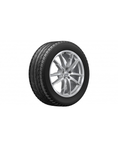 5-twin-spoke wheel, 50.8 cm (20 inch), EQS, 265/50 R20/, vanadium silver, A29640103007X45 buy in USA