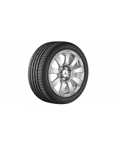 9-spoke wheel titanium silver, Bridgestone, BLIZZAK LM-32 MO, 225/55 R16 99H XL, winter, Q44014191075A buy in USA