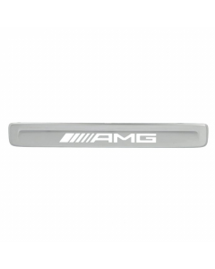 Mercedes-AMG Wechselcover für beleuchtete Einstiegsleiste, 2er-Set vorne, silber, C-Klasse (S206, W206) buy in USA