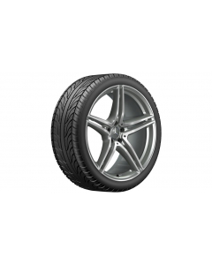 AMG 5-spoke wheel, 53.3 cm (21-inch), high-sheen, S-Class, 255/40 R21/, titanium gray, A22340121007X21 buy in USA