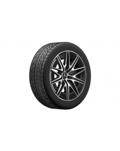 AMG 10-spoke wheel, 50.8 cm (20-inch), high-sheen, GLC, 265/45 R20/, matt black, A2544000100 buy in USA