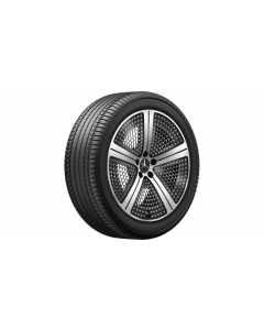 5-spoke wheel, Aero, 50.8 cm (20-inch), high-sheen, EQE, 255/45 R20/, black, A29440003007X23 buy in USA