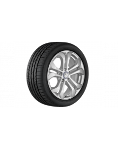 5-twin-spoke wheel, vanadium silver metallic, Michelin, Latitude Alpin LA2 MO, 235/65 R17 104H, winter, Q4403015105200J2022 buy in USA