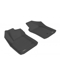 3D MAXpider 2012-2019 Fiat 500/500E Kagu 1st Row Floormat - Black buy in USA