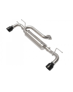 aFe 19-22 Mazda 3 L4 2.5L Takeda 3in to 2-1/2in 304 Stainless Steel Axle-Back Exhaust w/ Black Tip buy in USA