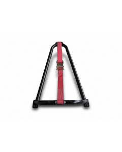 N-Fab Bed Mounted Tire Carrier Universal - Gloss Black - Red Strap buy in USA