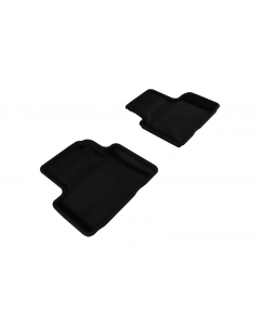 3D MAXpider 2007-2015 Infiniti Q40/G35/37 Kagu 2nd Row Floormats - Black buy in USA