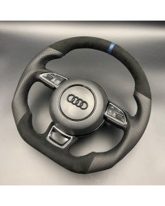 AUDI A6 S LINE STEERING WHEEL CUSTOM -SPECIAL ORDER A3 RS3 TT RS A5 A8 A4 Q7 Q5 buy in USA