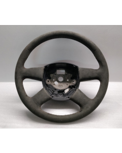 AUDI A6 C6 A4 STEERING WHEEL NEW ALCANTARA 4 SPOKE A8 Q7 2004-2008 4F0 8P0419091 buy in USA