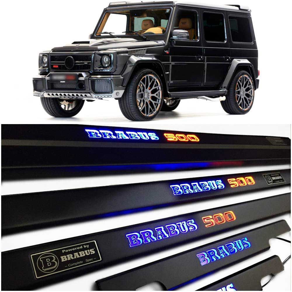 Brabus 500 LED Illuminated Door Sills