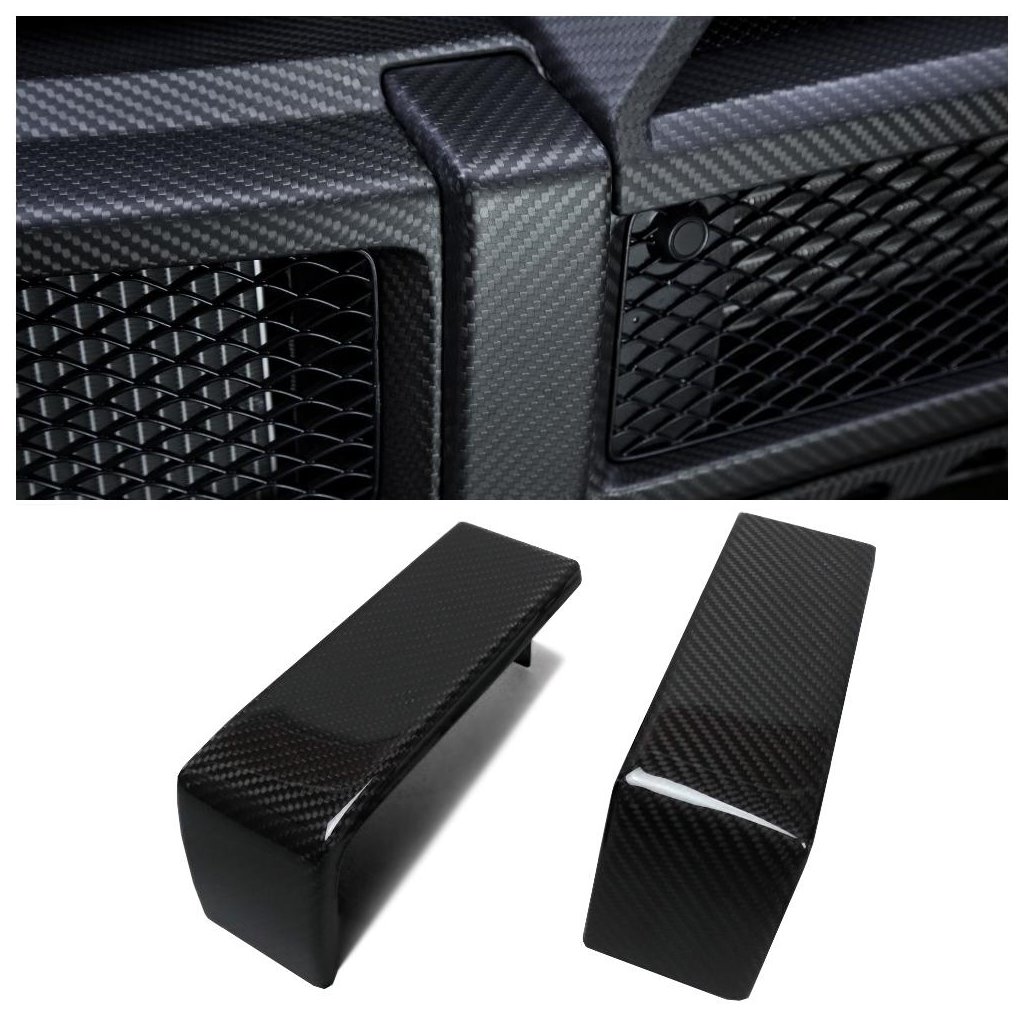 Front Bumper Carbon Brackets